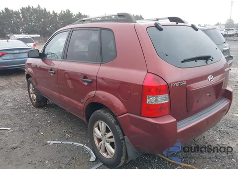2009 Hyundai Tucson Gls z USA, uszkodzony, nr VIN KM8JM12B69U937921